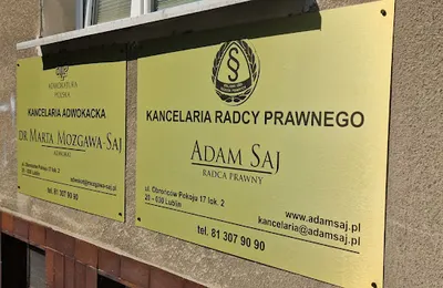 Kancelaria Radcy Prawnego Adam Saj